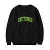 Black and Green Colligate Logo Sweatshirt