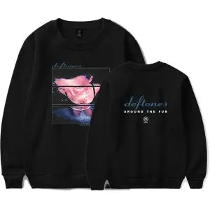 Deftones Around the Fur 25th Anniversary Sweatshirt Black