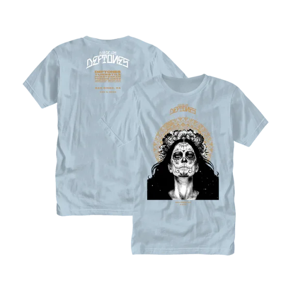 Deftones Light Blue Line Up Admat T-shirt