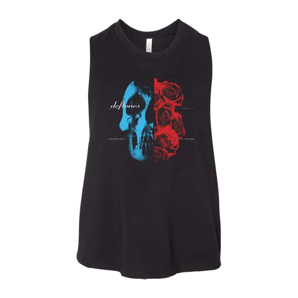 Rose Skull Ladies Tank
