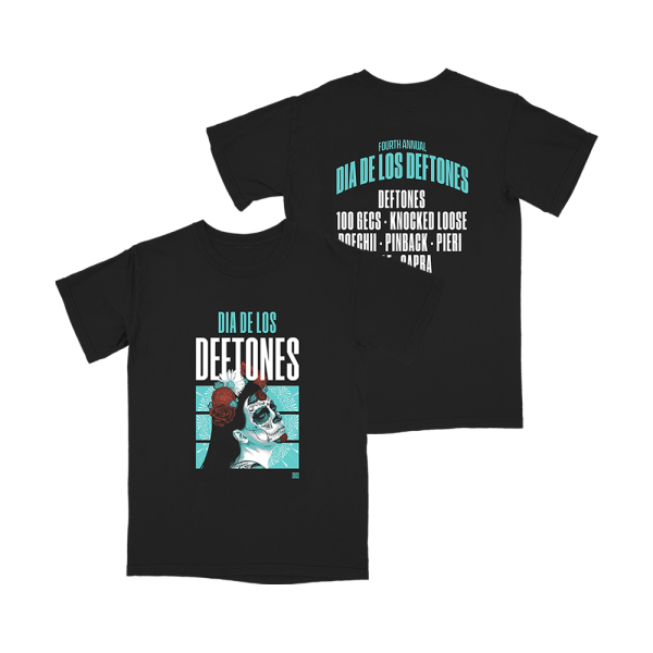 La Catrina Segements Black T-Shirt