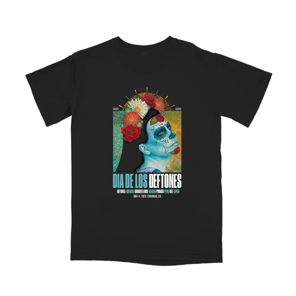 La Catrina Admat Black T-Shirt