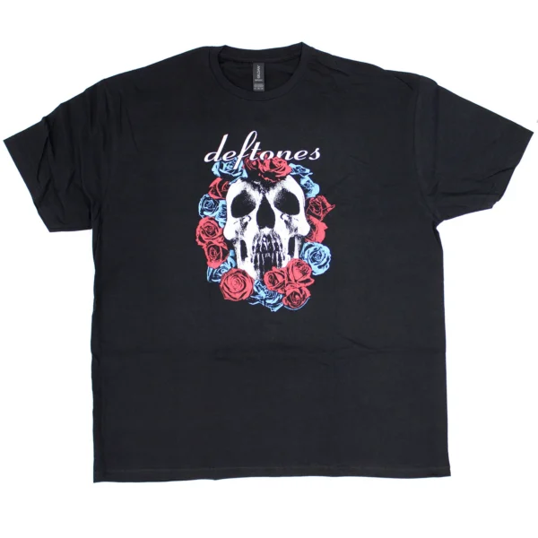 Deftones Floral Skull T-Shirt