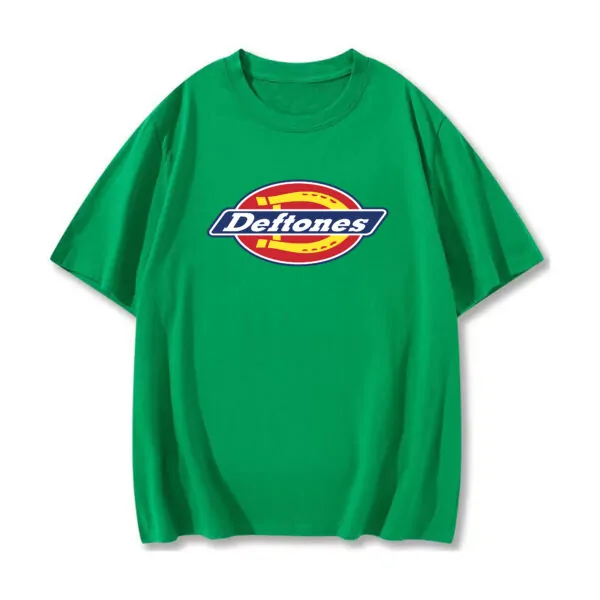 Deftones X Dickies Green T-shirt