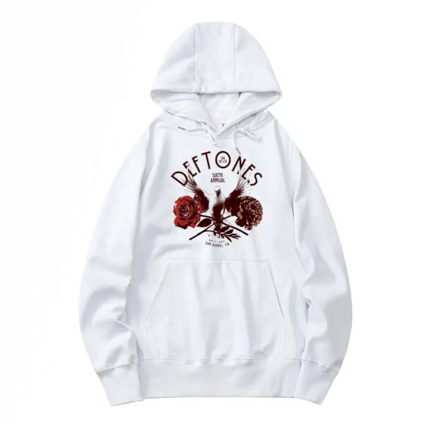 Deftones Floral Dove Hoodie