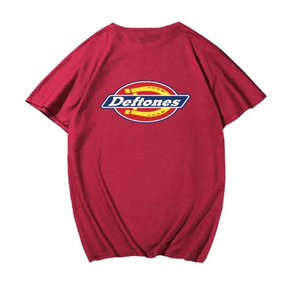 Deftones X Dickies Maroon T-shirt