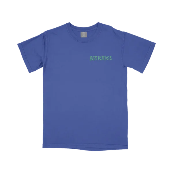 blue private music t-shirt back